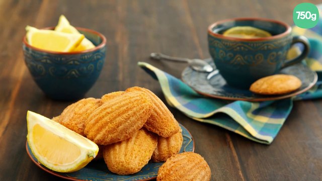 Madeleines au citron très faciles