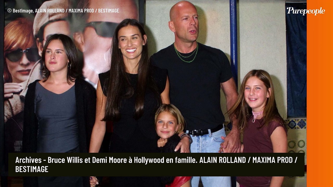 Bruce Willis atteint de démence fronto-temporale : tendres photos dévoilées par son ex, ses filles et sa femme pour ses 70 ans