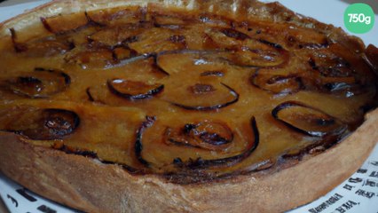 Tarte à l'oignon gourmande