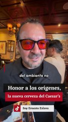 Honor a los orígenes, la nueva cerveza del Ceasar´s.