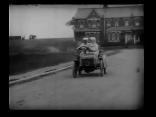 The Motorist 1906 W.R. Booth Silent Film Era