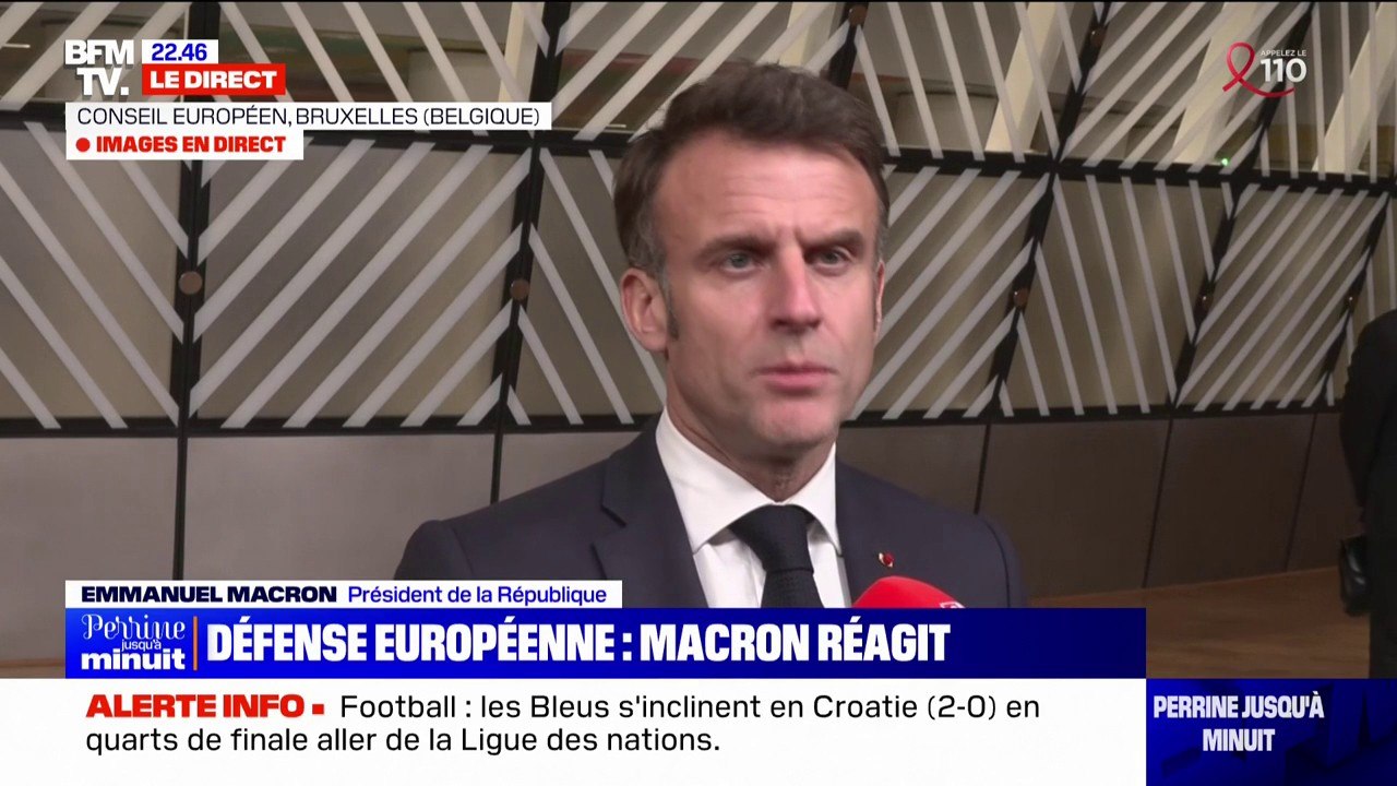 Guerre en Ukraine: "La Russie n'a pas sincèrement envie de cette paix à ce stade", estime Emmanuel Macron