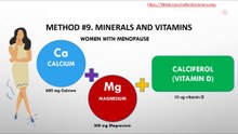 What minerals and vitamins are needed for menopause? #womenshealth #menopause