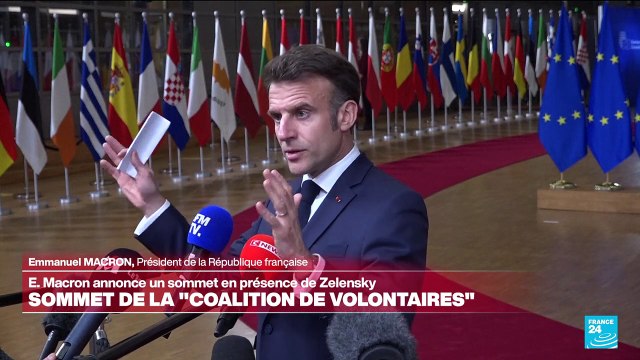 REPLAY - Sommet sur l'Ukraine, plan arabe sur la reconstruction de Gaza : revivez la conférence de presse d'Emmanuel Macron à l'issue du sommet européen