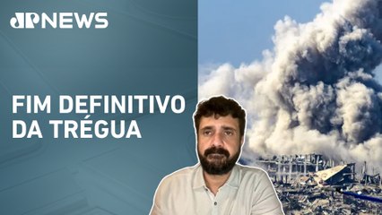 Israel volta a intensificar bombardeios em Gaza; Danilo Vieira analisa