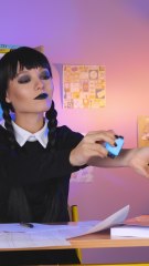 Get Ready for School with Wednesday! 😂📚