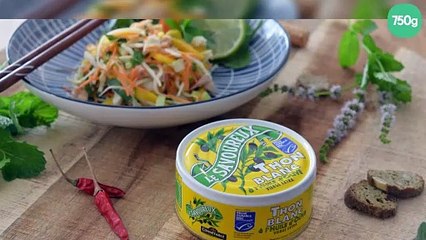 Salade thaï d'automne au thon