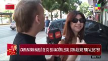 Cami Mayan HABLÓ DE SU SITUACIÓN LEGAL con Alexis Mac Allister