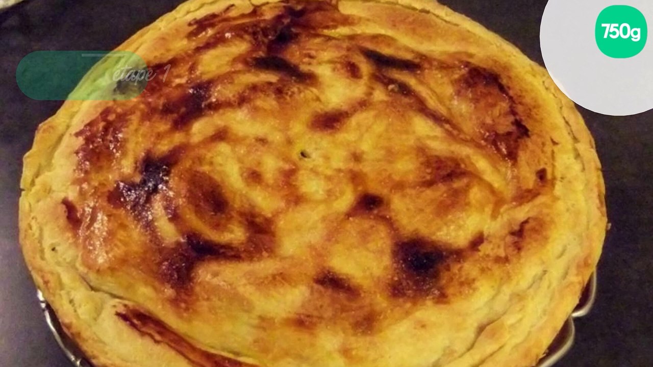 Tourte pomme et banane