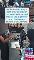 Woman armed with handgun holds up ACT supermarket