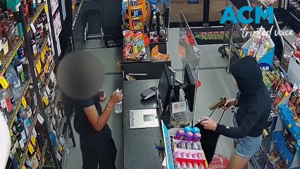 Woman armed with handgun holds up ACT supermarket