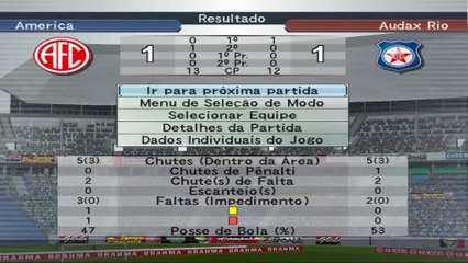 5.2 - América x Audax - Resultado Pênaltis - Bomba Patch Carioca 2013