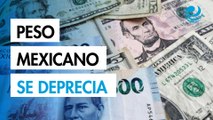 Peso mexicano se deprecia por preocupaciones sobre aranceles estadounidenses