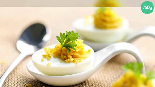 Œufs mimosa pour Pâques