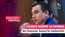 Presidente-candidato Daniel Noboa no pedirá licencia para campaña