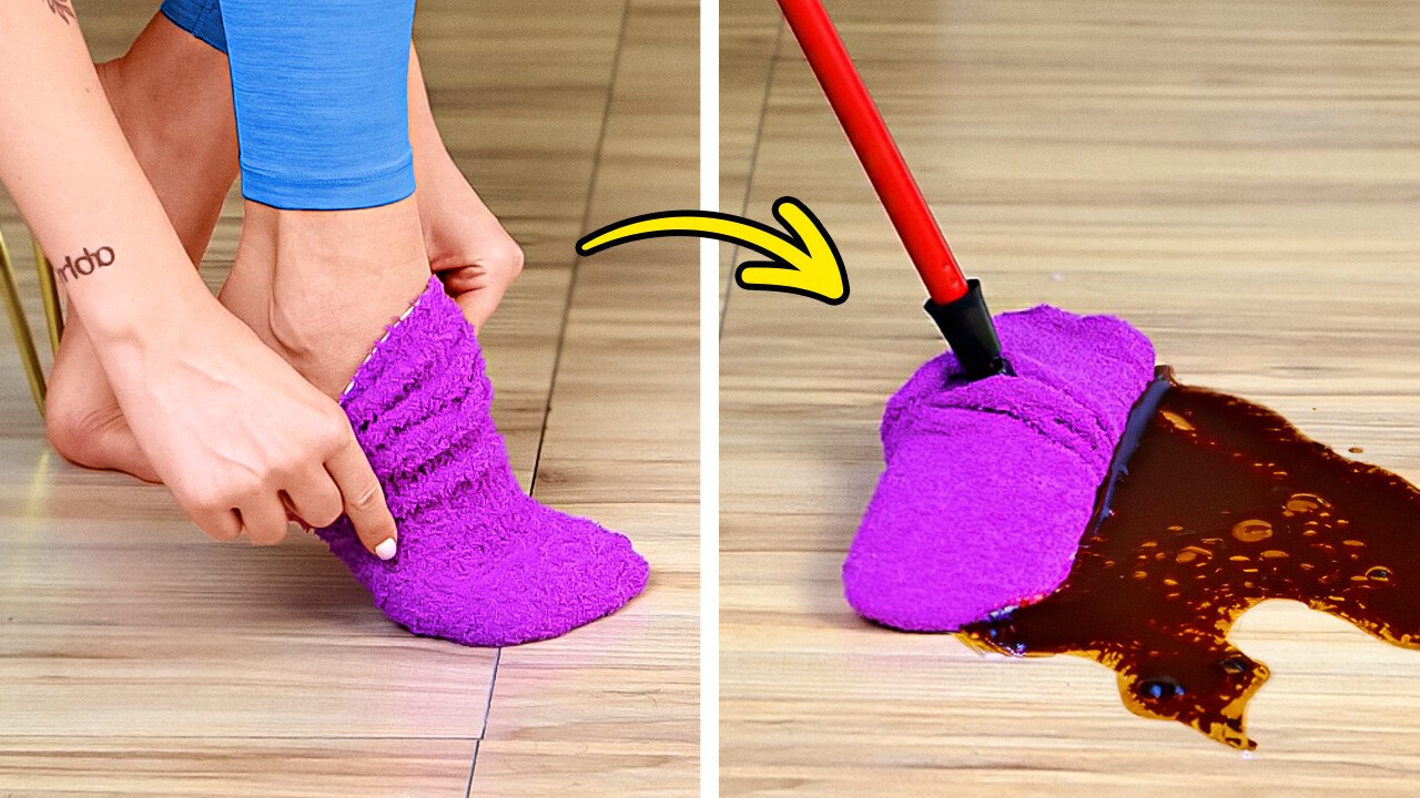 🤯🧹 ASTUCES DE NETTOYAGE INCROYABLES AVEC DES OBJETS DU QUOTIDIEN !