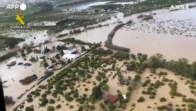 Maltempo in Spagna, situazione critica per le alluvioni in Andalusia