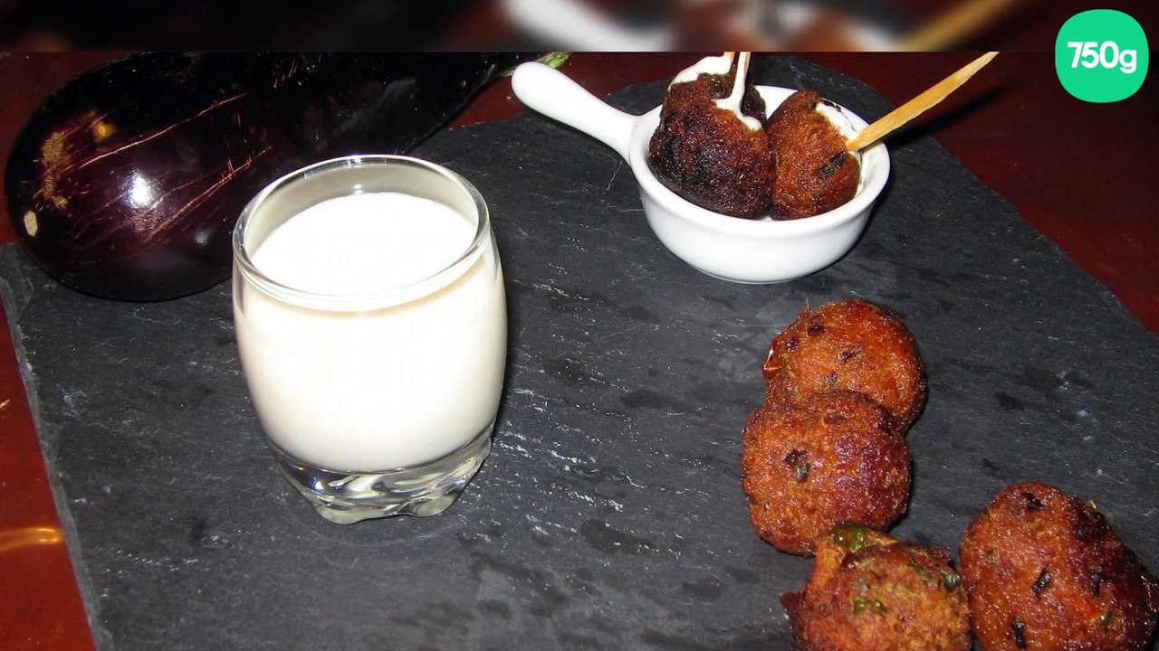 Boulettes d'agneau façon moussaka avec leur chantilly de Féta