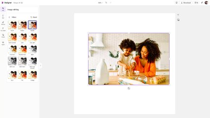Microsoft Designer Section 26 Image Filters