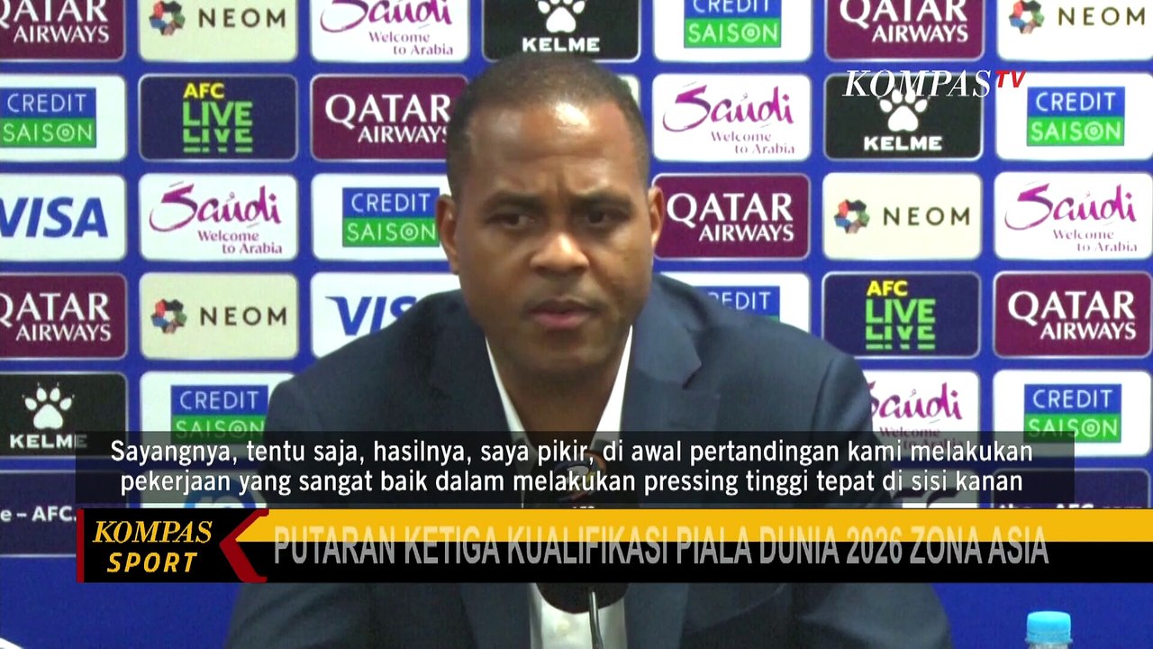 Begini Pernyataan Pelatih Timnas Patrick Kluivert usai Indonesia Dibantai Australia 1-5