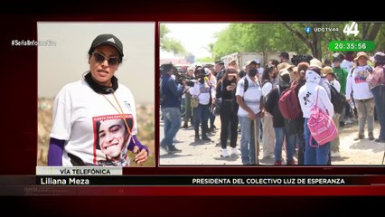 Liliana Meza nos habla sobre lo sucedido el día hoy en el rancho Izaguirre de Teuchitlán