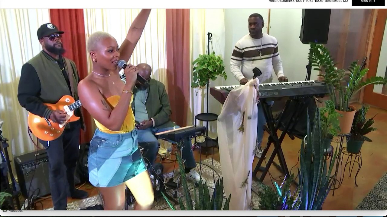Performly enabled live streaming of Keri Lee event for Midas