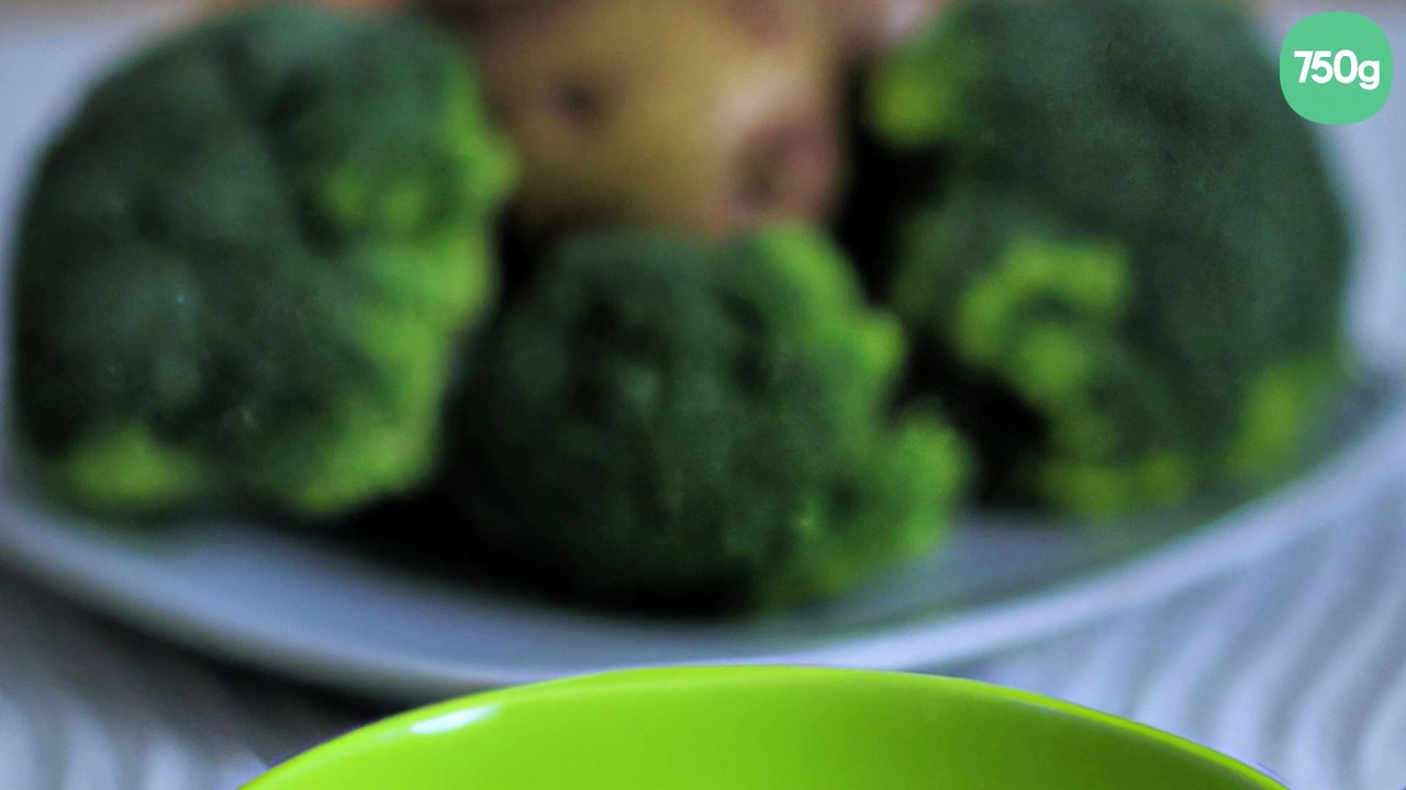 Purée brocolis et pommes de terre