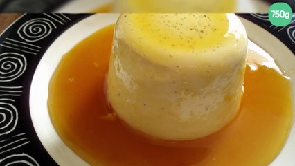 Pana cotta vanille-passion