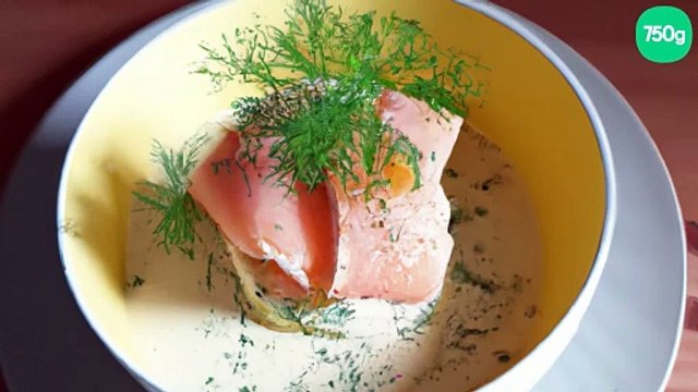 Crème de fenouil au saumon fumé
