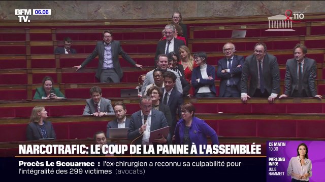 Votants: 0 : panne à l'Assemblée nationale lors d'un vote sur les messageries cryptées dans le cadre de l'examen du projet de loi contre le narcotrafic