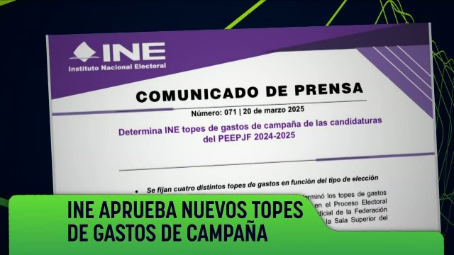 El INE aprobó nuevos topes de gastos de campaña para la elección judicial