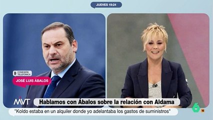 Descacharrante zasca de Cristina Pardo a José Luis Ábalos por quejarse de la UCO: "Trabaja más que Jésica"