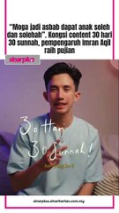 30 hari 30 sunnah Imran Aqil disukai netizen