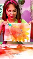 Rainbow Water Drops 💧 #shorts