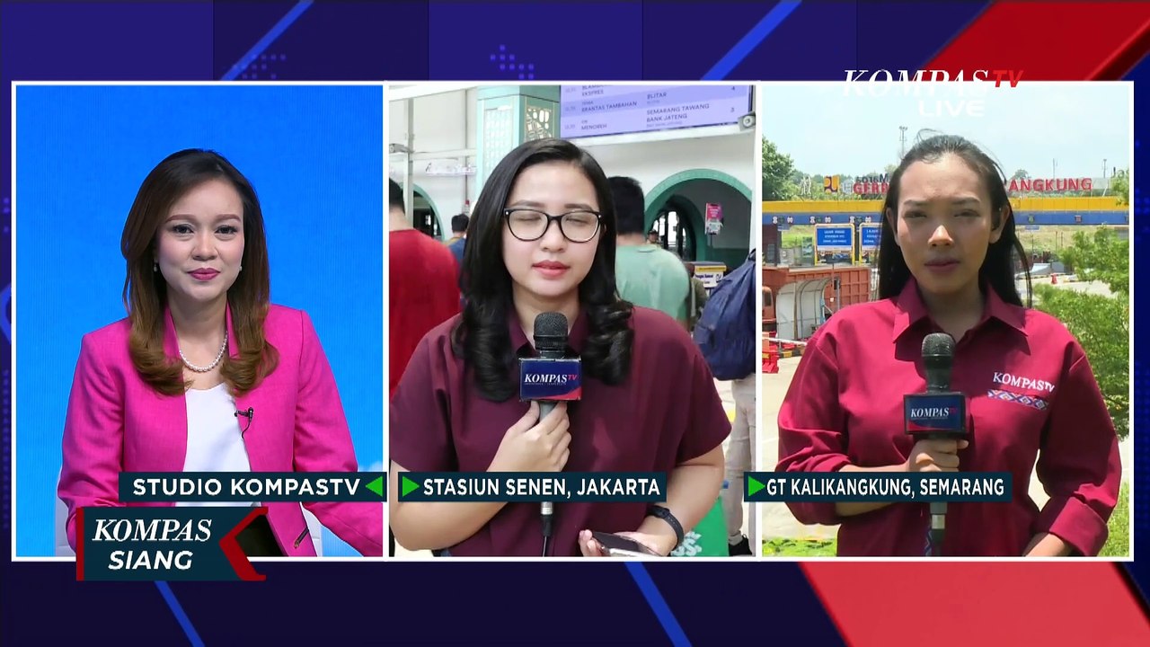 Pemudik Padati Stasiun Pasar Senen dan Pelabuhan Parepare, Tren Mudik Lebih Awal Meningkat