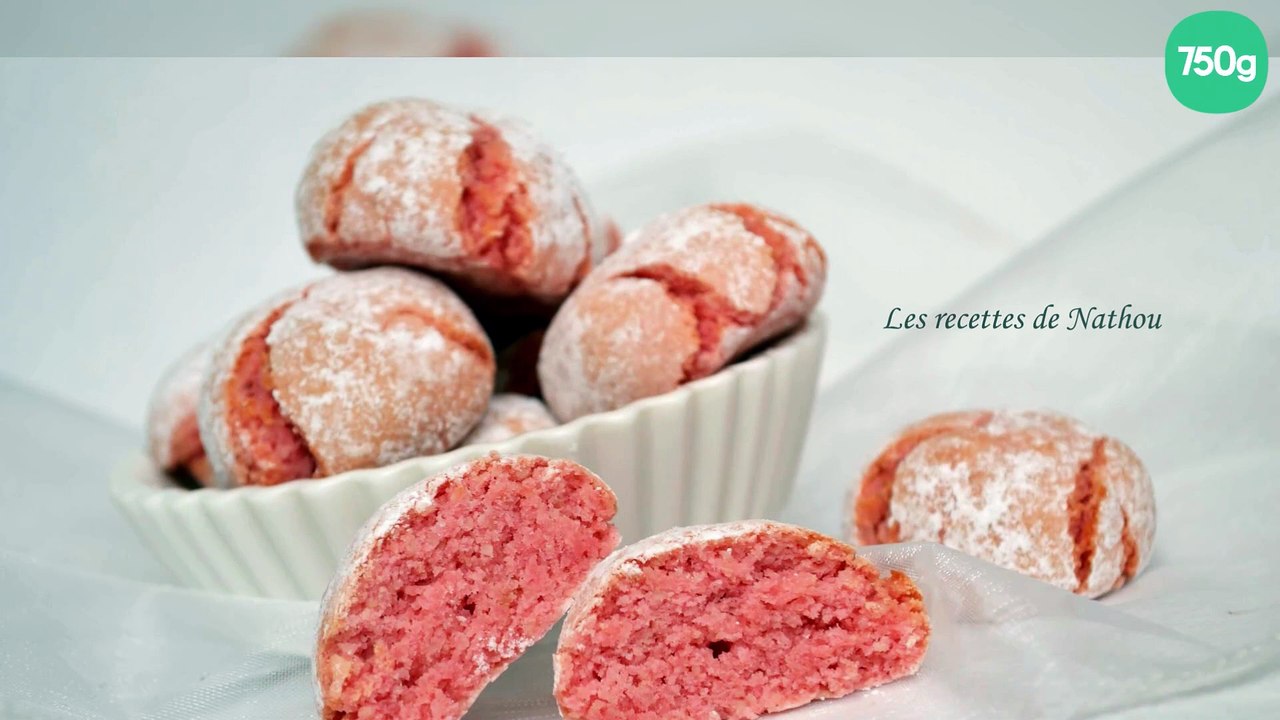 Amarettis aux biscuits roses de Reims