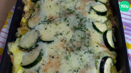 Gratin de courgettes express