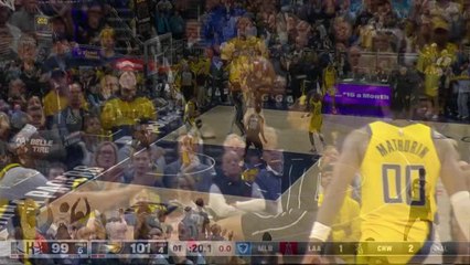 Turner's emphatic block seals Pacers' win