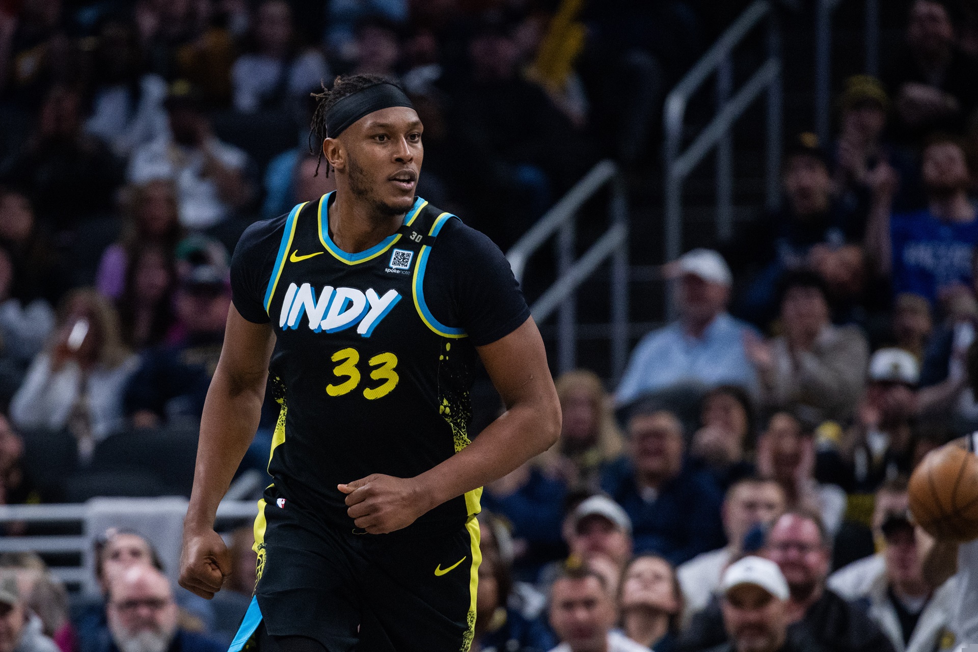 Turner's emphatic block seals Pacers' win