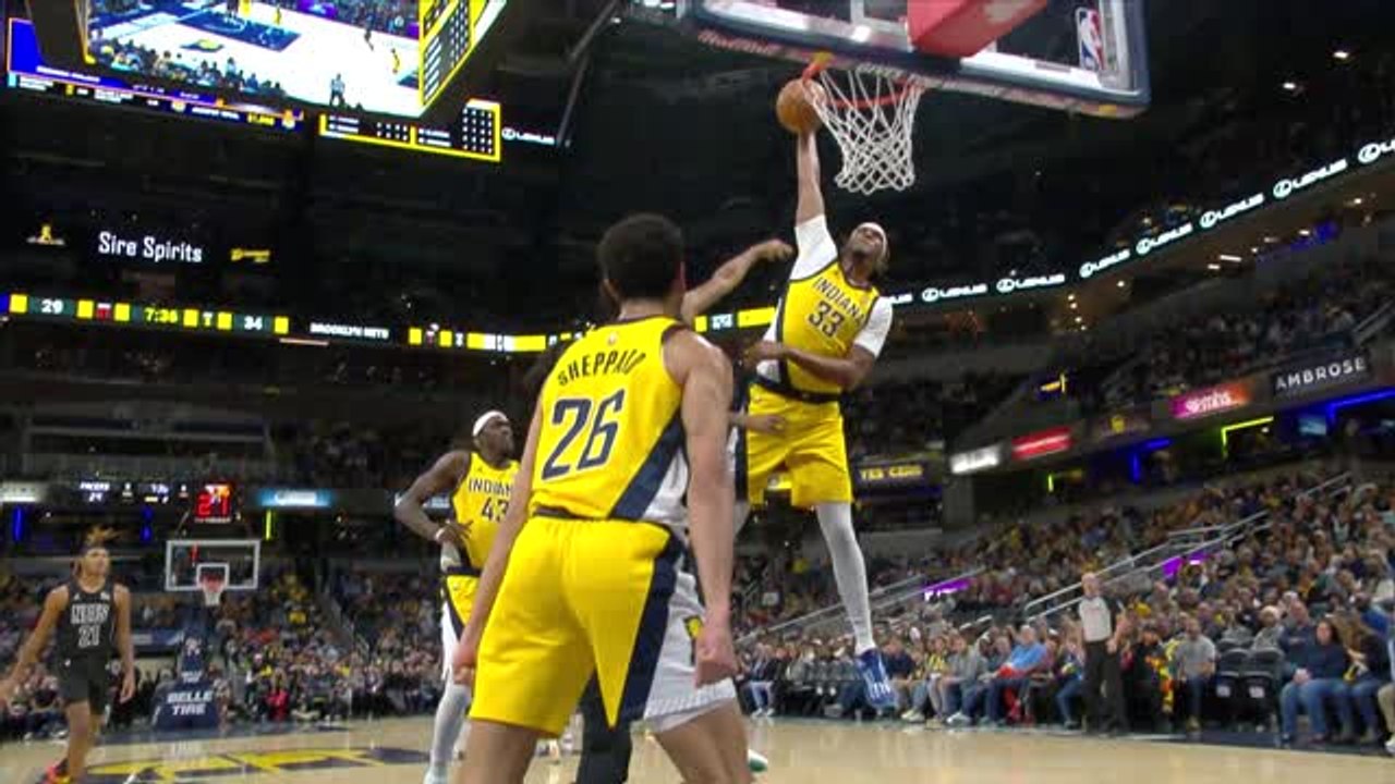 Sheppard's inbound steal sets up Turner slam