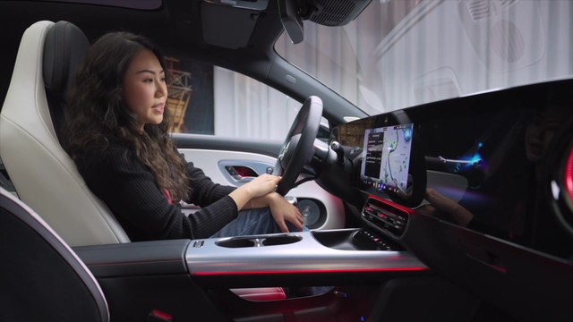 Der neue Mercedes-Benz CLA - Intelligente Navigation, die mit maßgeschneiderter Routenführung von Google Maps Vertrauen schafft