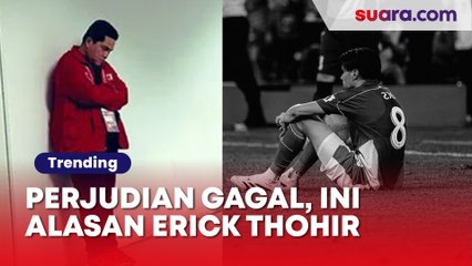 Perjudian Gagal, Erick Thohir Ngeles Begini usai Timnas Dibantai Australia