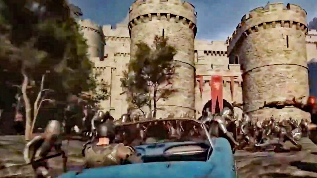 Ritter trifft maschinengewehr: kingmakers zettelt eine zerstörungsorgie der besonderen art an