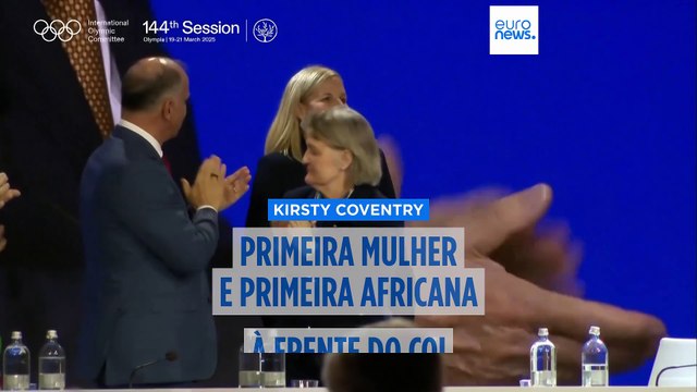 Kirsty Coventry eleita a primeira mulher presidente do Comité Olímpico Internacional