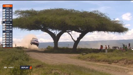 WRC Kenya 2025 SS6 Huge Jump Compilation
