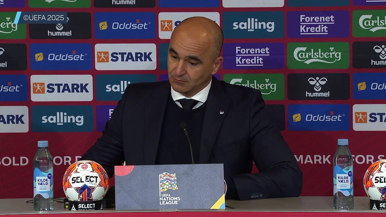 Martinez : "Probablement chanceux de n'avoir perdu que 1-0"