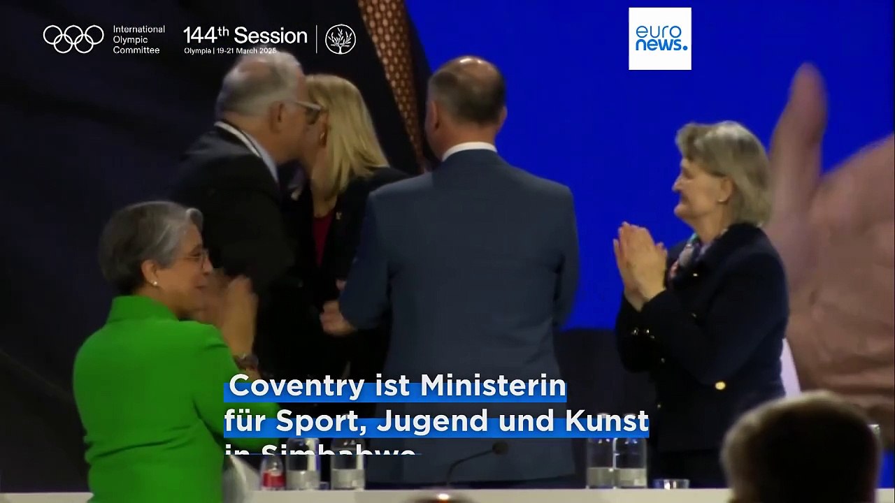 Kirsty Coventry: Erste Frau an der Spitze des Internationalen Olympischen Komitees