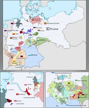 Map of German Empire. Peta Kekaisaran Jerman. German Empire Map. Carte de l'Empire allemand. Mappa dell'Impero tedesco. Карта Германской империи. Alman İmparatorluğu Haritası. Mapa Cesarstwa Niemieckiego. Karte des Deutschen Reiches