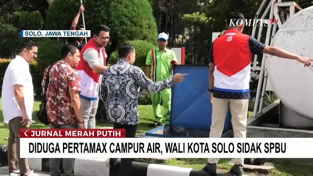 Wali Kota Solo Sidak SPBU Manahan Solo, Cek Dugaan Pertamax Campur Air