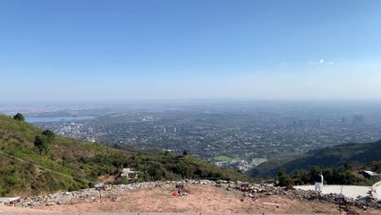 Beautiful view of Islamabad from Monal Site